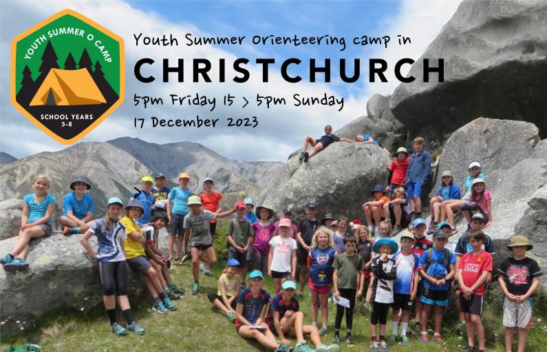 2023 Youth summer O camp Chch